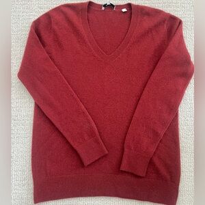 Vince Burgundy Knit Sweater